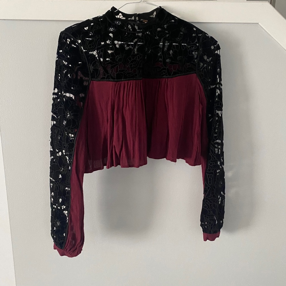 Free people top and skirt set